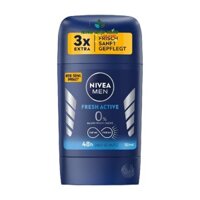 Sáp lăn nách nam Nivea Men Đức, khử mùi 48h, dưỡng ẩm tươi mát, 50ml