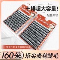 Sáp Lúa Mì 160 Hàng Lông Mi Giả Rễ Cây Nhỏ Phong Cách Ác Quỷ Nhỏ