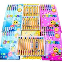 Sáp mầu đất Crayons 12 và 18 mầu