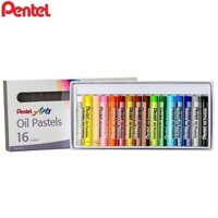 Sáp màu dầu Nhật Bản Pentel Oil Pastel PHN Bộ 1216253650 màu - 16 màu