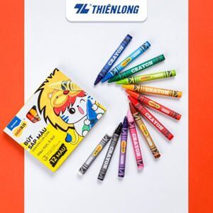 Sáp màu Thiên Long CR-C016 - 12 màu