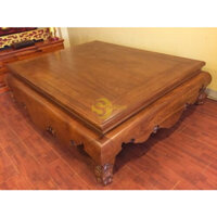 Sập nằm gỗ gõ đỏ 1,8×2,2m-SN09