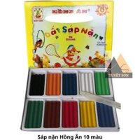 Sáp nặn Hồng Ân 10 màu