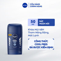 Sáp Ngăn Mùi NIVEA MEN Cool Kick Mát Lạnh (50 ml) - 83139