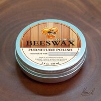 Sáp ong Beeswax đánh bóng nội thất - Honey - for all wood furniture.
