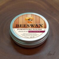 Sáp ong Beeswax đánh bóng nội thất - Cherry - for all wood furniture.