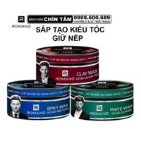 Sáp tạo kiểu giữ nếp tóc Romano Restyleable Wax