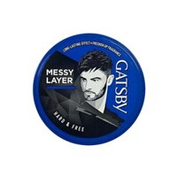 Sáp Tạo Kiểu Nam Gatsby Styling Giữ Nếp Tóc Cá Tính Full Màu - Tặng móc khoá chính hãng - Mềm Bóng 25g