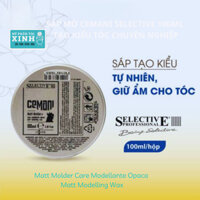 Sáp Tạo Kiểu Selective Cemani Extra Shine Gloss & Matt Modelling Effect Wax Bóng & Mờ 100ml