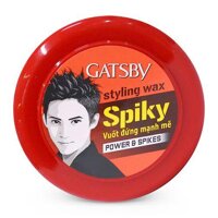 Sáp tạo kiểu tóc giữ nếp không bóng Gatsby British Styling Hard & Free Đỏ 75g