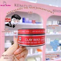 Sáp Tạo Kiểu Tóc Romano Clay 68g