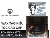 Sáp tạo kiểu tóc Romano Matte giữ nếp tự nhiên 68g