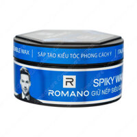 Sáp Tạo Kiểu Tóc ROMANO Spiky Wax 8 Hours Style Lock Giữ Nếp Siêu Cứng                                       68g