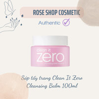 Sáp Tẩy Trang Zero Banila Co Clean It 100ml/ Mọi loại da