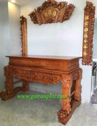 Sập Thờ Gỗ Gõ Đỏ Cao Cấp-BC087