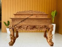 Sập Thờ Gỗ Gõ Đỏ Chạm Rồng - ST900