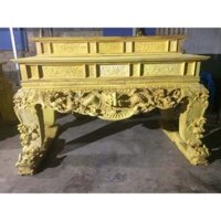 sập thờ gỗ mít 197cm chân 16cm