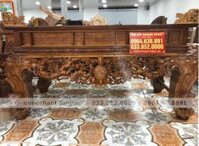 Sập thờ Mai Điểu gỗ gụ màu giả cổ (anh Hoàng – Hà Nội)