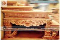 Sập Thờ Tam Cấp Gỗ Gụ » Bình Gỗ