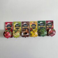 Sáp thơm ô tô Areon Ken hương tự nhiên mùi cà phê, táo quế, vanilla, dâu, chanh hộp thơm