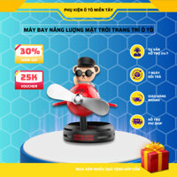 Sáp Thơm Ô Tô  Năng Lượng Mặt Trời Mô Hình Gấu Dễ Thương Trang Trí Xe Hơi Khuếch Tán Nước Hoa