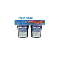 Sáp thơm ô tô VOGUE DUO FRESH AQUA chính hãng Bullsone sản xuất tại Hàn Quốc - Hương thơm đại dương (Giá 1 cặp)