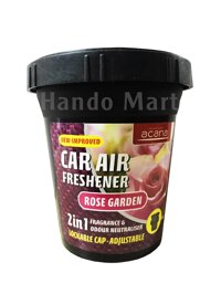 Sáp thơm ôtô thiên nhiên Acana 130g hương hoa hồng