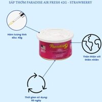 Sáp Thơm Paradise Air Fresh 42g - Strawberry