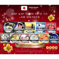 Sáp Thơm Xe Ô Tô Cao Cấp Air Spencer Made In Japan 100% Original Với 11 Hương Thơm