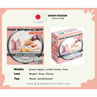 Sáp Thơm Xe Ô Tô Cao Cấp Air Spencer Made In Japan 100% Original hương Pink Shower