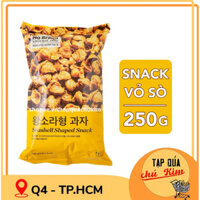 [SẮP VỀ HÀNG] Bánh snack hình vỏ sò NO BRAND Hàn Quốc bịch 250G Seashell Shaped Snack - tap qua chu Kim