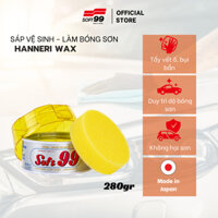 Sáp Vệ Sinh Sơn Xe Ô Tô Màu Sáng SOFT99 Hanneri Wax W-19