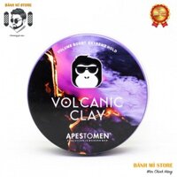 Sáp vuốt tóc Apestomen Volcanic Clay siêu giữ nếp wax vuốt tóc dành cho nam - Chính Hãng Tem SMS