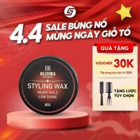 Sáp Vuốt Tóc Bazooka Grooming - Styling Wax 80g | Giữ nếp cao - Độ bóng mờ - Ẩm nhẹ nhàng