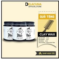 Sáp vuốt tóc Clay Wax nam thơm giữ nếp Delacuna CW02