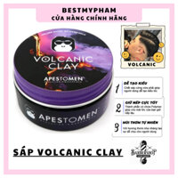 Sáp Vuốt Tóc Con Khỉ Volcanic Clay Apestomen 80g Vỏ Nhôm Sáp Khô Vào Nếp Tốt Độ Bền Độ Dưỡng Cao Barber Salon Bestmypham