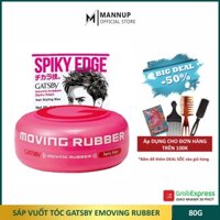 Sáp Vuốt Tóc Gatsby Moving Rubber Spiky Edge 80g - Wax Tạo Kiểu Tóc Chính Hãng, Giữ Nếp Siêu Bền