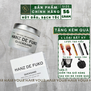 Sáp Vuốt Tóc HANZ DE FUKO Quicksand