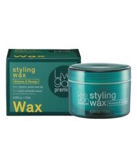 Sáp vuốt tóc Livegain Premium Styling, wax -120ml, tạo kiểu tóc mềm, khả năng giữ nếp tốt