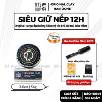 Sáp vuốt tóc nam cao cấp Original Clay Hair Zone gel, wax giữ nếp tóc - Waxshop - Hairzone