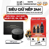 Sáp vuốt tóc nam cao cấp Morris Motley Matte Styling Balm gel, wax giữ nếp tóc - Waxshop