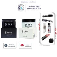 Sáp vuốt tóc nam giới Roug Matte Clay 90gr màu đen , Matt Clay 90gr màu trắng + Quà Theo Loại