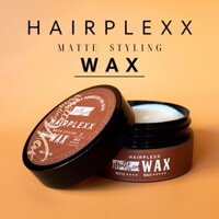 Sáp vuốt tóc nam Hairplexx Wax USA 80g, sáp giữ nếp tóc tạo kiểu dành cho tóc mỏng dầu (Matte Wax)