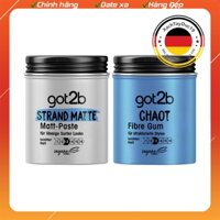 Sáp Vuốt Tóc Nam Schwarzkopf Got2B Strand matte của Đức 100ml