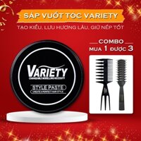 Sáp vuốt tóc nam VARIETY MATTE LASTING 100g hương nước hoa nam tính, tạo kiểu dễ dàng, giữ nếp lâu, không bám gàu