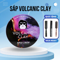 Sáp Vuốt Tóc Nam Volcanic Clay 80g, Wax Tóc Cho Nam Chăm Sóc Tóc Giữ Nếp Tóc 24h, Mùi Hương Nhẹ Nhàng SAPUNO