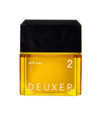 Sáp vuốt tóc Number Three Deuxer Aqua Soft Wax 2 – 80g, giữ nếp nhẹ, tạo kiểu mềm tự nhiên.