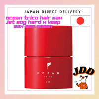 Sáp vuốt tóc OCEAN TRICO Hair Wax Jet 80g Hard x Keep Wax Men Women【Direct From Japan】