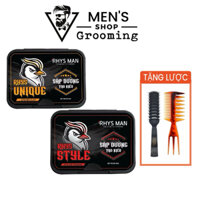 Sáp vuốt tóc Rhys man, keo vuốt tóc Rhys man Clay Pomade 50-100g hàng chính hãng