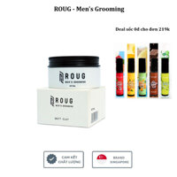 Sáp vuốt tóc Roug Matt Clay 90gr màu trắng chính hãng cao cấp Singapore giúp tạo kiểu